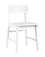 Комплект стульев Stool Group ODEN WOOD WHITE деревянный цвет белый 2шт MH52030 WHITE X2 1
