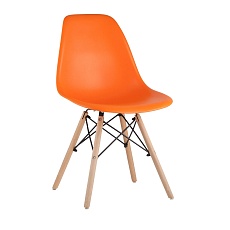 Комплект стульев Stool Group DSW оранжевый x4 УТ000005349