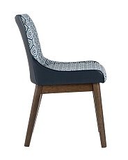 Комплект стульев Stool Group NYMERIA синий 2 шт. LW1810 G801-25 + PU NAVY BLUE X2 3