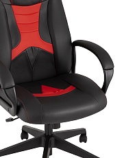 Игровое кресло TopChairs ST-Cyber 8 Red комбо ткань/экокожа черный/красный ST-Cyber 8 RED 1