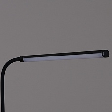 Настольная светодиодная лампа на струбцине Reluce 00821-0.7-01 BK 1