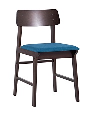 Комплект стульев Stool Group ODEN S NEW мягкое сидение синее 2 шт. MH52035 H3221-7 STEEL BLUEx2 KOROB 1