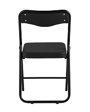 Складной стул Stool Group Джонни экокожа черный каркас черный матовый fb-jonny-black 4