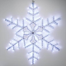Светодиодная фигура Ardecoled Снежинка ARD-Snowflake-M3-920X920-432Led White 025306 2