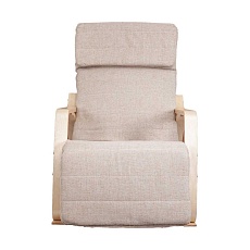 Кресло-качалка AksHome Smart бежевый ткань 72147 5