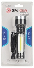 Ручной светодиодный фонарь ЭРА аккумуляторный 400 лм UA-501 Б0052743 3