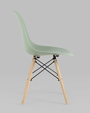 Комплект стульев Stool Group DSW серо-зеленый x4 УТ000035179 3