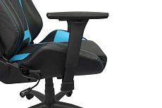 Игровое кресло AksHome Viking голубой, экокожа 73350 4
