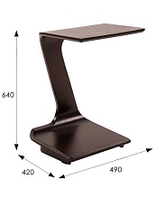 Приставной стол Мебелик Неро 005501 2