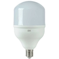 Лампа светодиодная сверхмощная IEK E40 65W 6500K матовая LLE-HP-65-230-65-E40 2