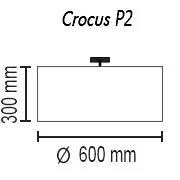 Потолочный светильник TopDecor Crocus Glade P2 01 05g 1