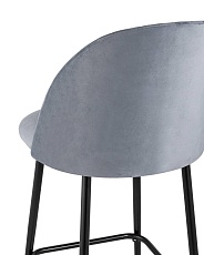 Полубарный стул Stool Group Марсель велюр серый AV 408-H14-08(PP) 5