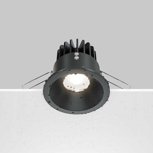 Встраиваемый светодиодный светильник Maytoni Technical Zoom Dim Triac DL034-L12W4K-D-B фото 4