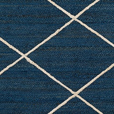 Ковер Tkano из джута темно-синего цвета с геометрическим рисунком из коллекции Ethnic, 160x230 см TK21-DR0013 3