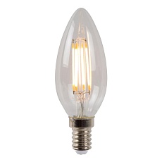 Лампа светодиодная диммируемая Lucide E14 4W 2700K прозрачная 49023/04/60 2