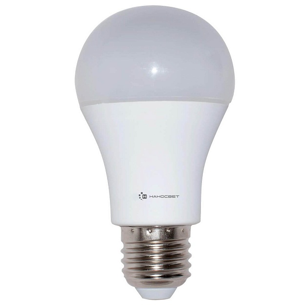 Лампа светодиодная Наносвет E27 14W 2700K матовая LC-GLS-14/E27/927 L196 фото 2