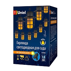 Гирлянда на солнечных батареях Uniel Фонарики USL-S-121/PT2500 Lanterns UL-00006558 5