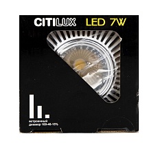 Встраиваемый светодиодный светильник Citilux Дзета CLD042NW1 1