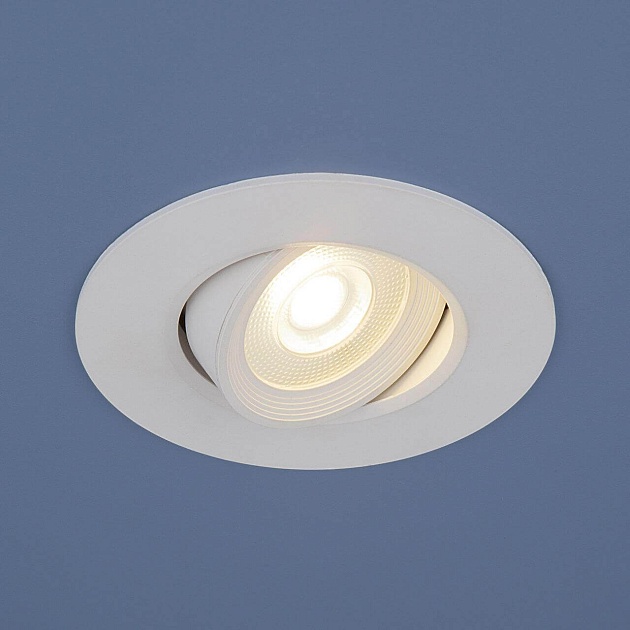 Встраиваемый светодиодный светильник Elektrostandard 9914 LED 6W WH белый a044624 фото 2