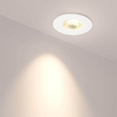 Мебельный светодиодный светильник Arlight LTM-R35WH 1W Warm White 30deg 020753 4