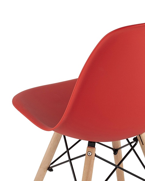 Комплект стульев Stool Group Style DSW красный x4 УТ000003481 фото 6