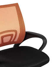 Офисное кресло TopChairs Simple оранжевое D-515 orange 1