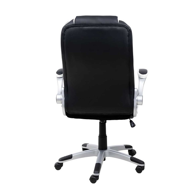 Игровое кресло AksHome Antony черный с белыми вставками, экокожа 86376 фото 12