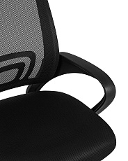 Офисное кресло TopChairs Simple черное D-515 black 1