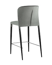 Полубарный стул Stool Group Лори велюр серый vd-lori-plb-b26 5