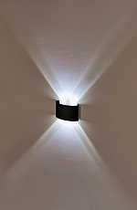 Настенный светодиодный светильник IMEX Cross IL.0014.0001-4 BK 2