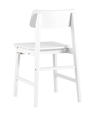 Комплект стульев Stool Group ODEN WOOD WHITE деревянный цвет белый 2шт MH52030 WHITE X2 5