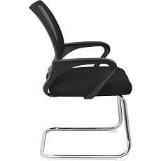 Офисный стул AksHome Ricci черный+черный, ткань 80019 3