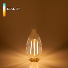 Лампа светодиодная филаментная Elektrostandard BLE1409 E14 9W 3300K прозрачная a049062 2