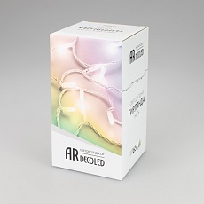Уличная светодиодная гирлянда Ardecoled нить 230V разноцветная ARD-String-Classic-20000-White-200Led-Milk-Sync RGB 028206 1