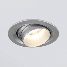 Встраиваемый светодиодный светильник Elektrostandard 9920 LED 15W 4200K серебро a052479 1