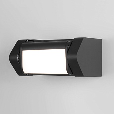 Уличный настенный светодиодный светильник Elektrostandard Dors 35163/D черный a062882 1