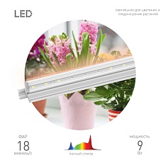 Подвесной светодиодный светильник для растений ЭРА Fito-9W-T5-Ra90 Б0049311 3