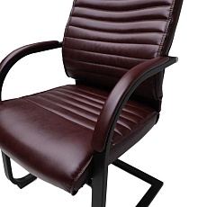 Офисный стул AksHome Augusto коричневый + черный 87589 1