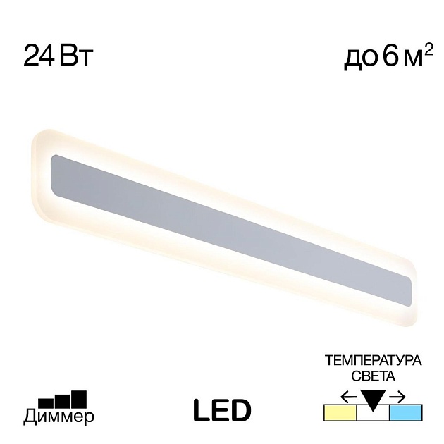 Настенный светодиодный светильник Citilux Тринити CL238560 фото 8