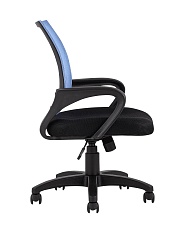 Офисное кресло TopChairs Simple голубое D-515 light blue 2