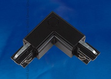 Соединитель для шинопроводов L-образный внешний Uniel UBX-A21 Black 09763 1