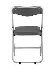 Складной стул Stool Group Джонни экокожа серый каркас металлик fb-jonny-eco-17met 4