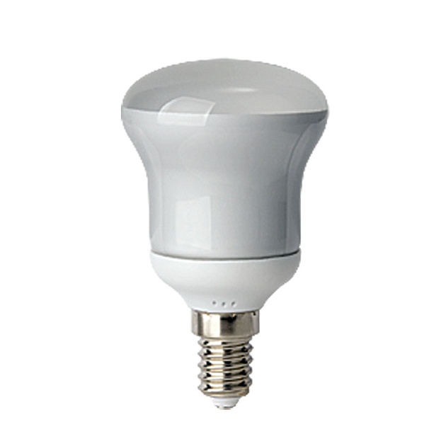 Лампа энергосберегающая Volpe E14 9W 2700K матовая CFL-R 50 220-240V 9W E14 2700K 02979 фото 2