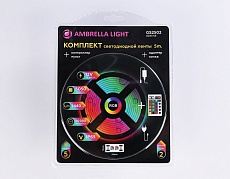 Светодиодная влагозащищенная лента Ambrella Light 14,4W/m 60LED/m 5050SMD RGB 5M GS2502 2