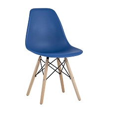 Комплект стульев Stool Group Style DSW синий x4 УТ000003483
