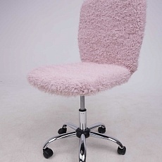 Детское кресло AksHome Fluffy нежно-розовый, искусственный мех 86385 5