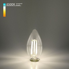 Лампа светодиодная филаментная Elektrostandard E27 9W 6500K прозрачная a056256 1