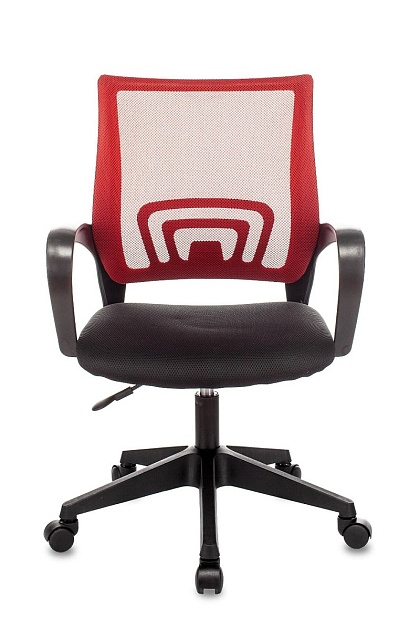 Офисное кресло Topchairs ST-Basic красный TW-35N сиденье черный TW-11 сетка/ткань ST-BASIC/R/TW-11 фото 2