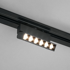 Трековый светодиодный светильник Elektrostandard Garda 85017/01 черный a057439 1