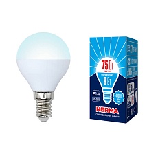 Лампа светодиодная E14 9W 4000K матовая LED-G45-9W/NW/E14/FR/NR UL-00003825 1